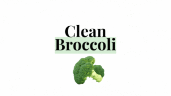 broccoli cleaning process gif